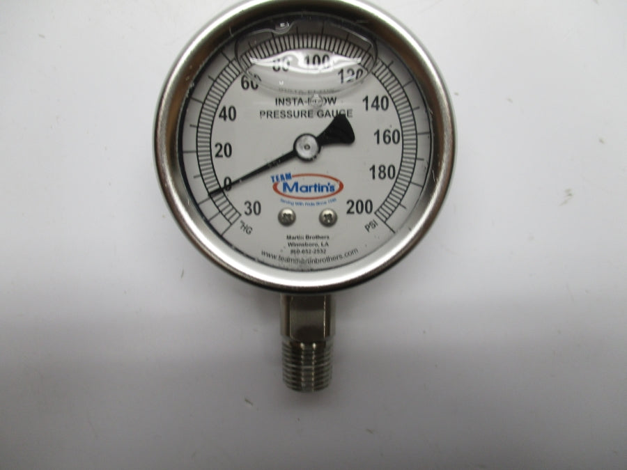 CHICAGO STAINLESS EQUIPMENT 2N-Q-1/4NPT-GF-BT 30-200PSI NSMP