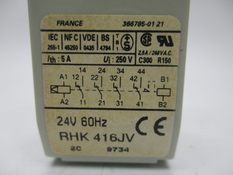 TELEMECANIQUE RHK415JV 250V 5A NSMP