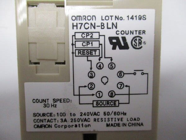 OMRON H7CN-BLN 100-240VAC NSMP