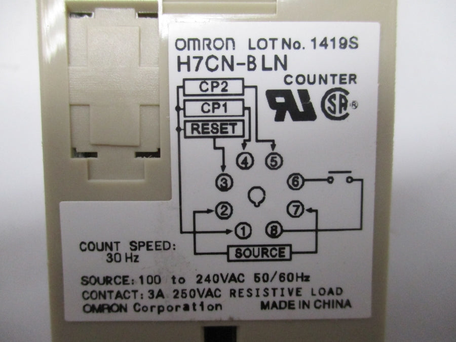 OMRON H7CN-BLN 100-240VAC NSMP