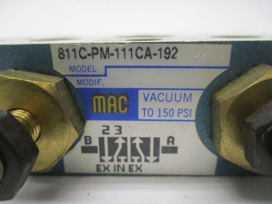 MAC 811C-PM-111CA-192 110/120V 150PSI UNMP