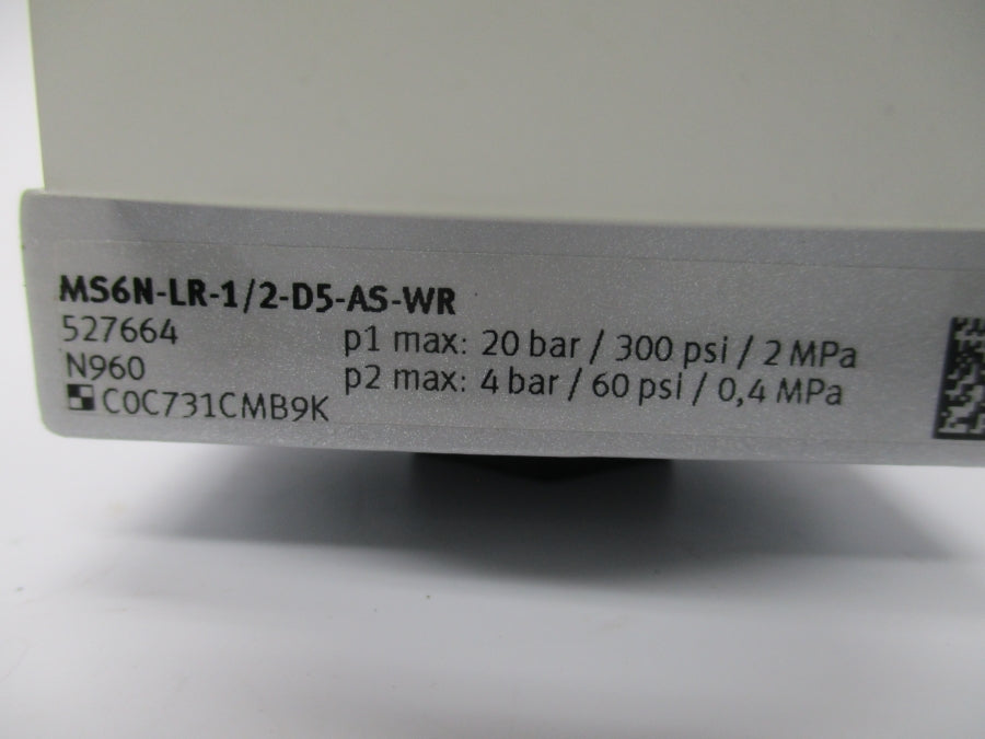 FESTO MS6N-LR-1/2-D5-AS-WR 300PSI NSNP