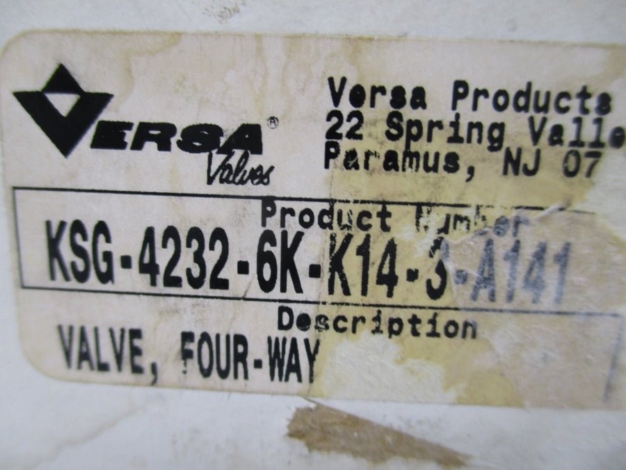 VERSA KSG-4232-6K-K14-3-A141 141-127V 55-175PSI NSMP