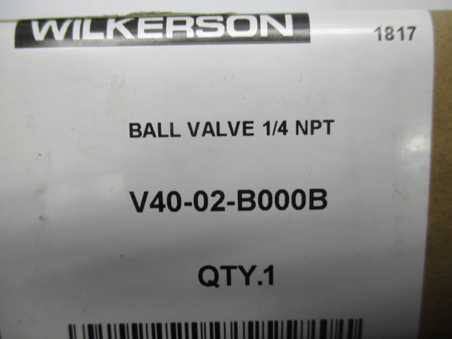 WILKERSON V40-02-B000B 250PSI 1/4" NSMP