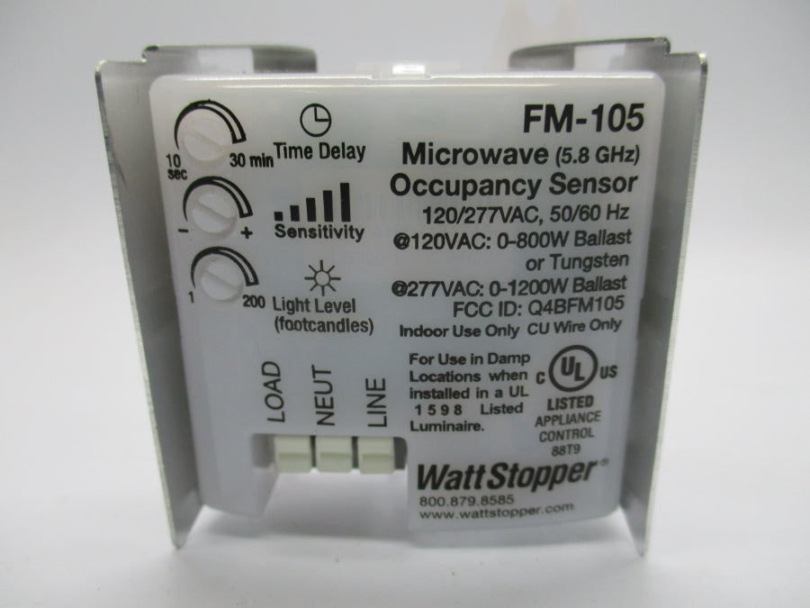 WATTSTOPPER FM-105 120/277VAC (AS PICTURED) NSNP
