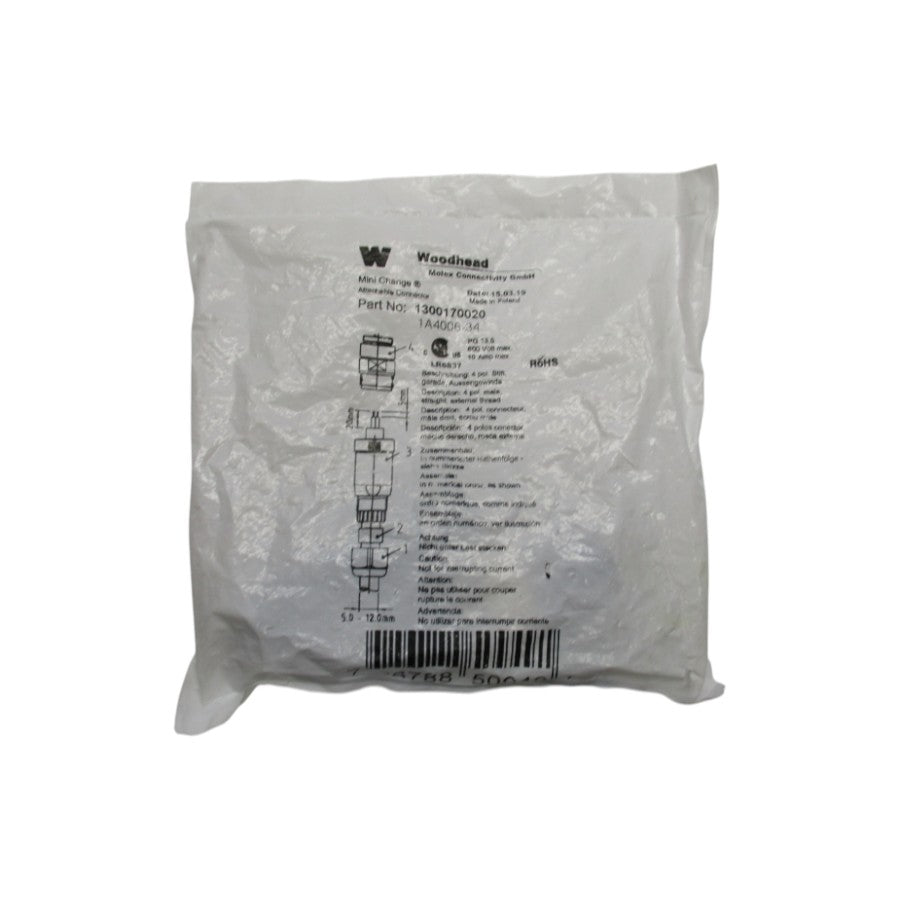 DANIEL WOODHEAD 1300170020 1A4006-34 600V 10A NSMP