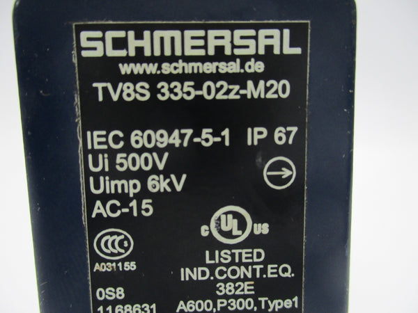 SCHMERSAL TV8S335-02Z-M20 NSNP
