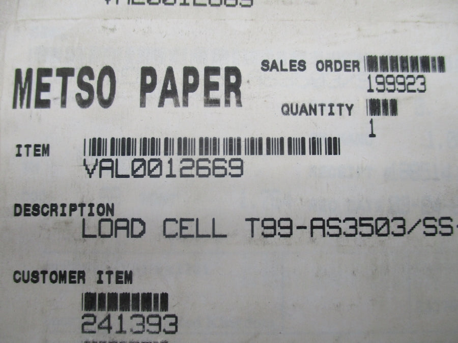 SHERBORNE SENSORS T99-AS3503/SS NSMP