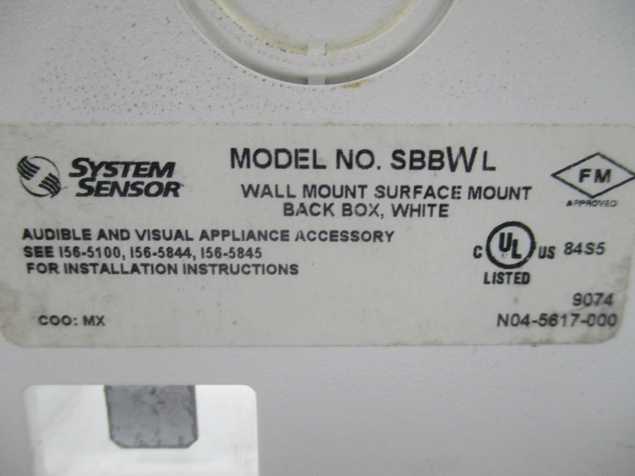 SYSTEM SENSORS SBBWL NSNP