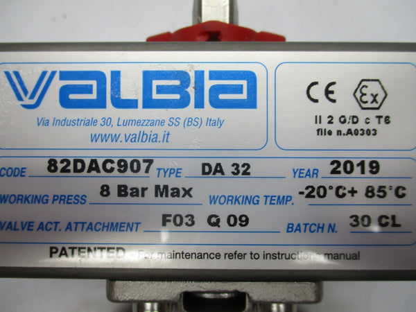 VALBIA 82DAC907 3/4" NSNP