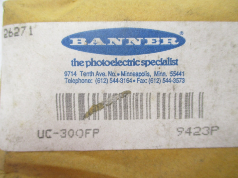 BANNER ENGINEERING UC-300FP 26271 NSMP