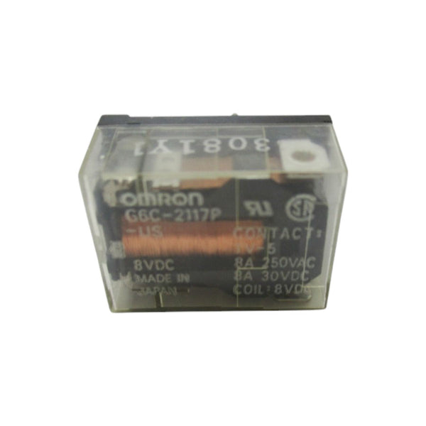 OMRON G6C-2117P-US 8VDC 8A UNMP