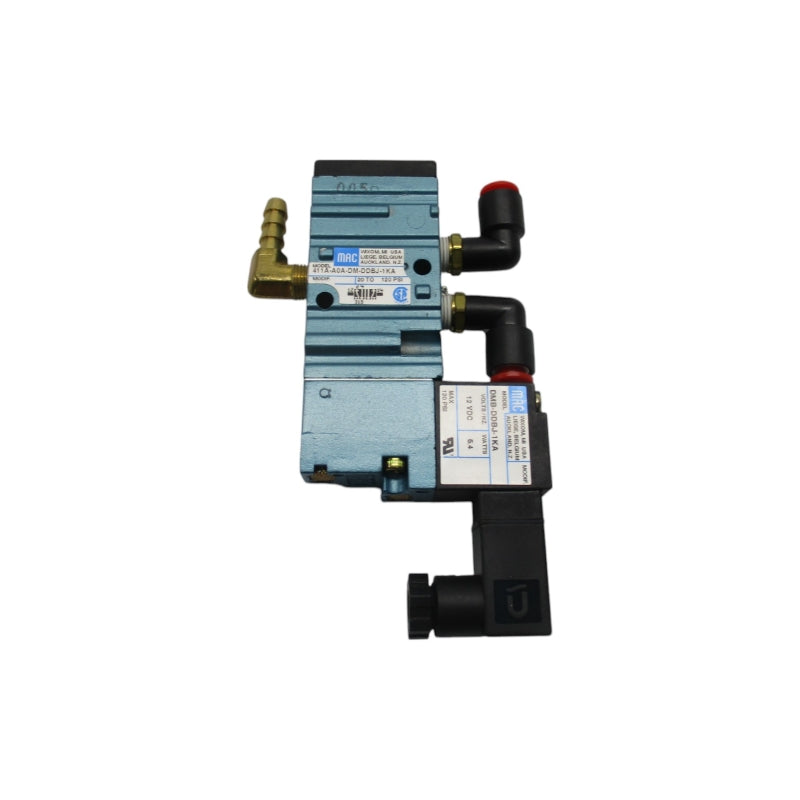 MAC 411A-A0A-DM-DDBJ-1KA 12VDC 20-120PSI UNMP