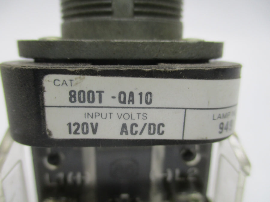 ALLEN BRADLEY 800T-QA10 SER. T 120VAC/DC (NO BULB) NSNP