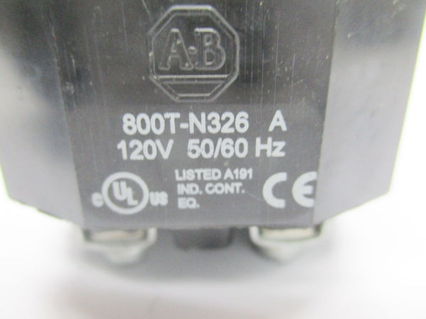 ALLEN BRADLEY 800H-FRXMP16RA7 SER. F 120V NSNP