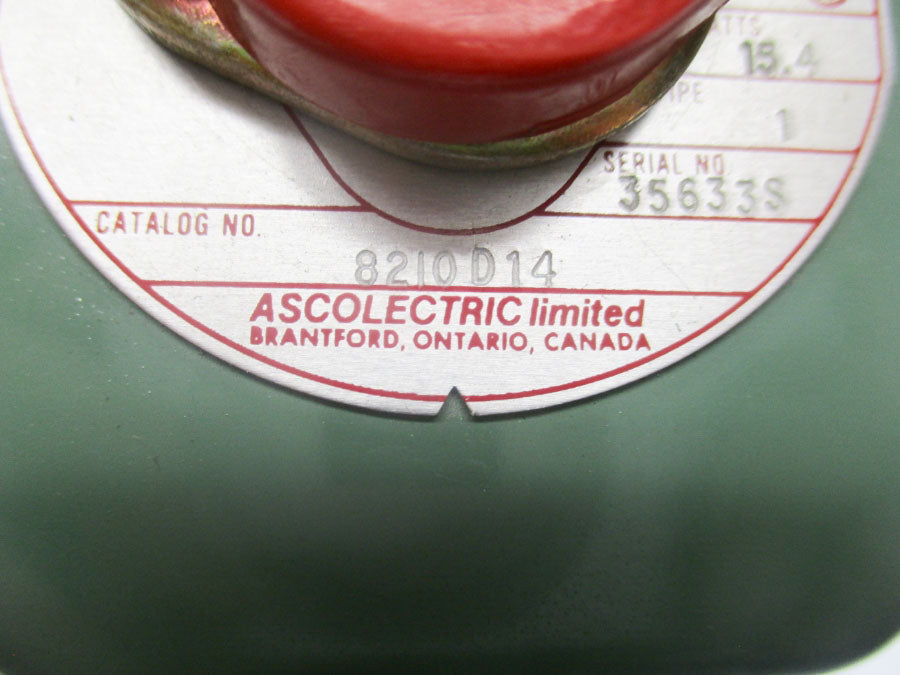 ASCO 8210D14 120V 5-125PSI UNMP