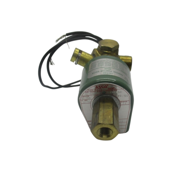 ASCO 8345E1M0 110/120V 10-150PSI 1/4" NSNP