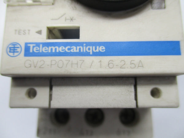 TELEMECANIQUE GV2-P07H7 1.6-2.5A UNMP