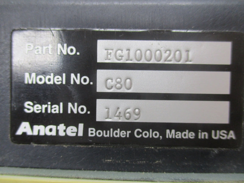 ANATEL FG1000201 C80 NSNP