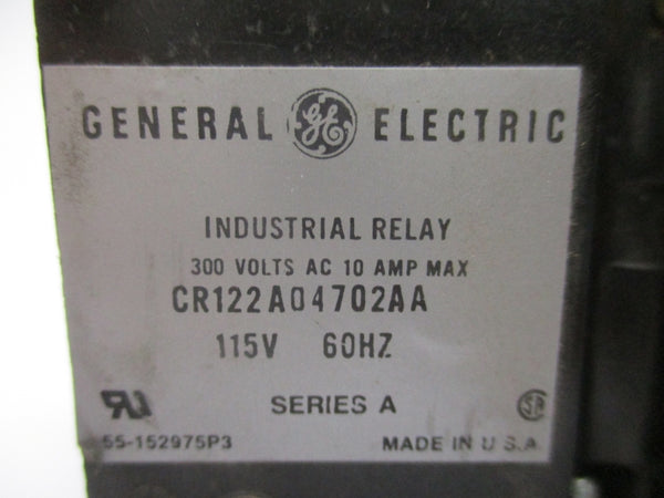 GENERAL ELECTRIC CR122A04702AA SER. A 300V 10A NSNP