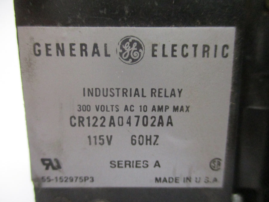 GENERAL ELECTRIC CR122A04702AA SER. A 300V 10A NSNP