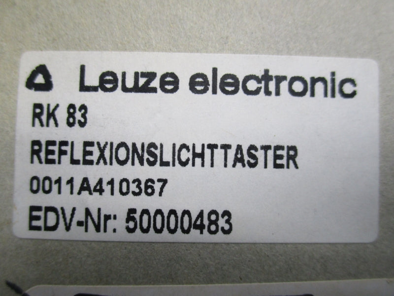 LEUZE ELECTRONIC RK83 50000483 NSMP