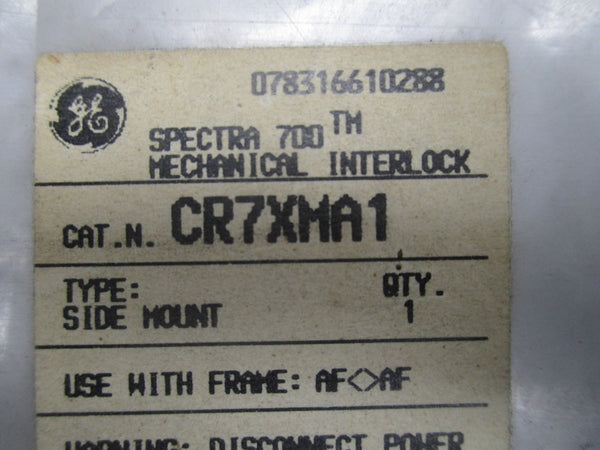 GENERAL ELECTRIC CR7XMA1 NSMP