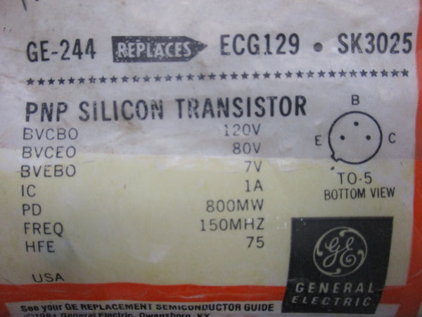 GENERAL ELECTRIC GE-244 NSMP