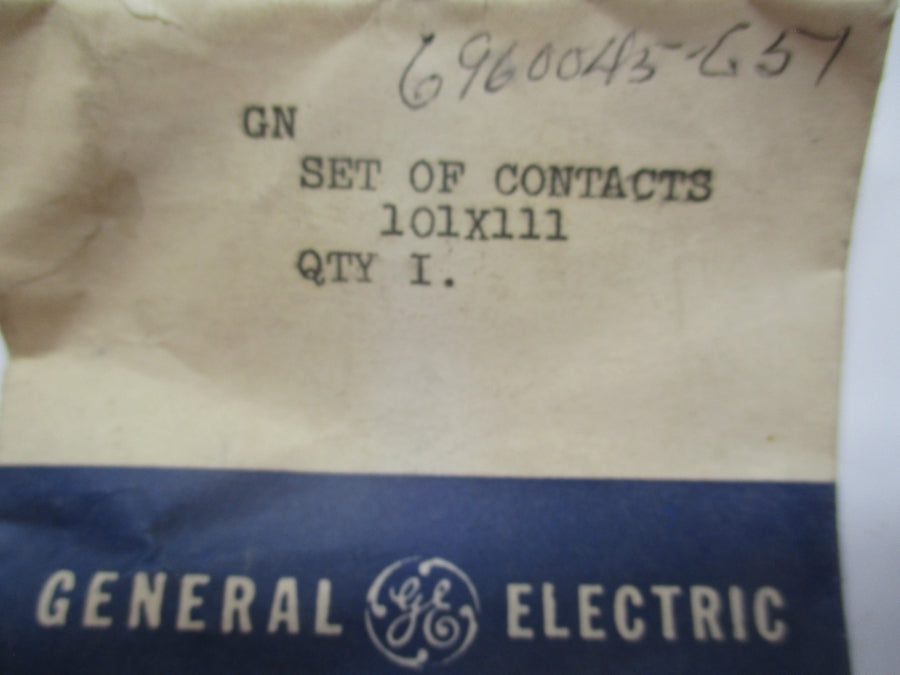 GENERAL ELECTRIC 101X111 NSMP