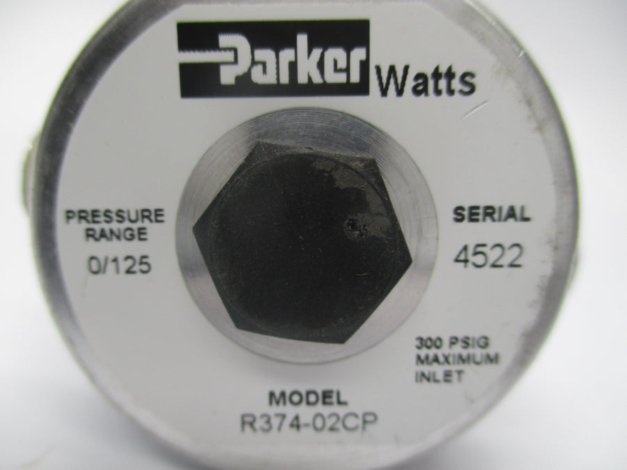 PARKER R374-02CP 0-125PSI NSNP