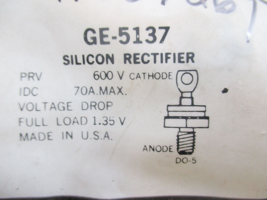 GENERAL ELECTRIC GE-5137 NSMP