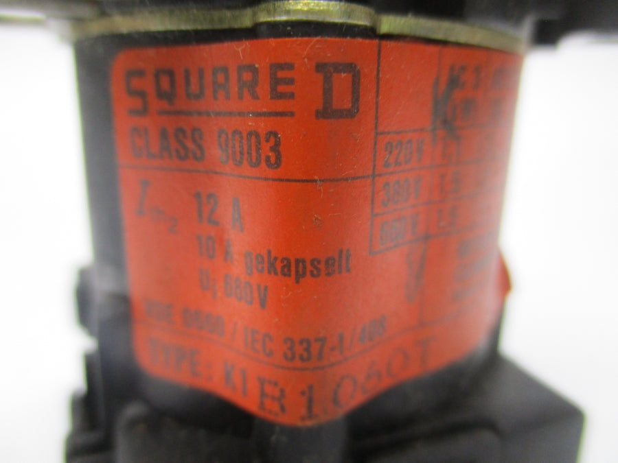 SQUARE D 9003K1B1060T 660V 12A NSNP
