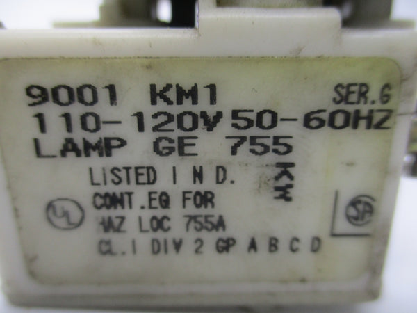 SQUARE D 9001KM1 SER. G 110/120V NSNP