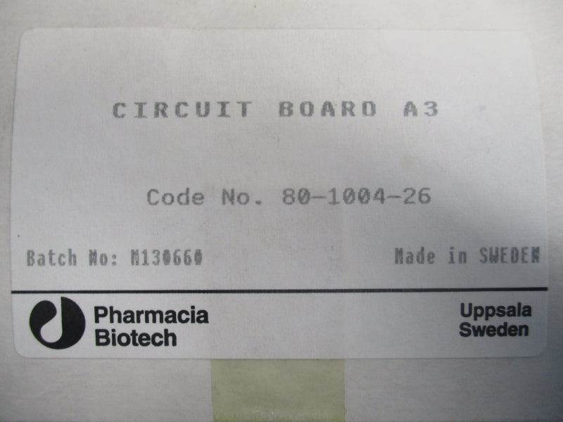 PHARMACIA 80-1004-26 NSMP
