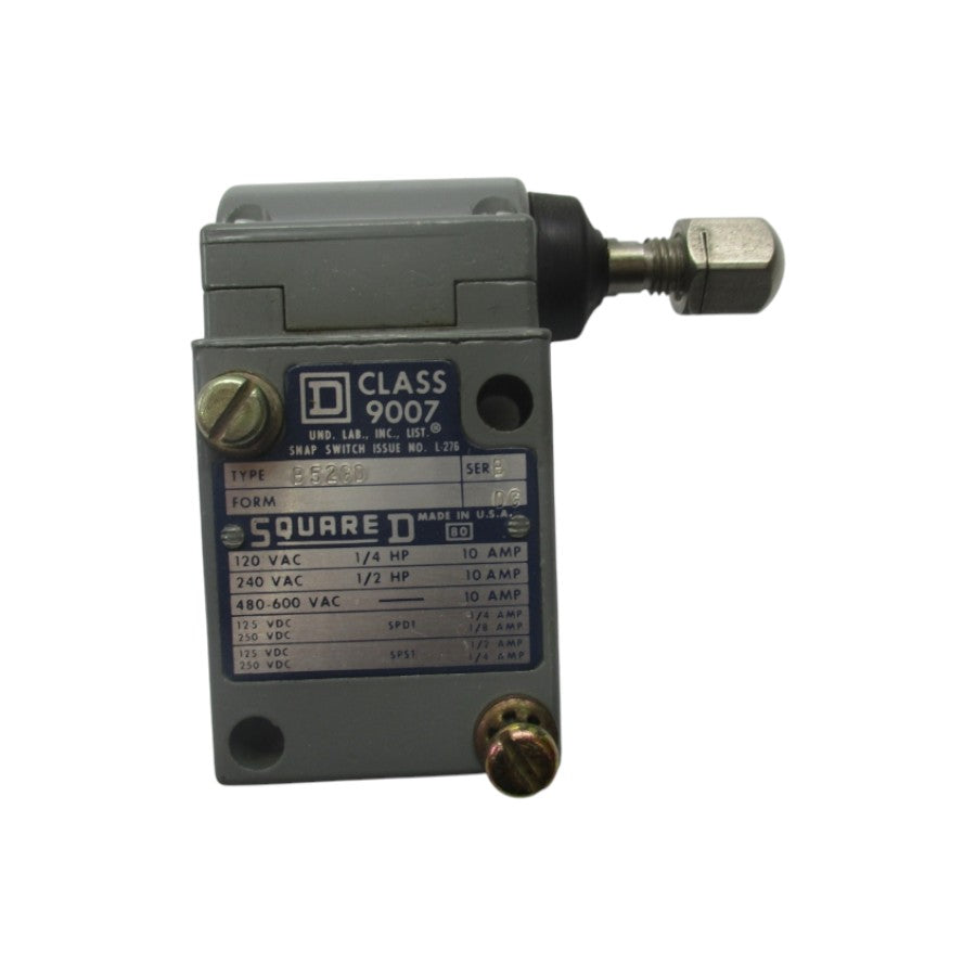 SQUARE D 9007B52GD SER. B 480-600VAC 10A (AS PICTURED) NSNP