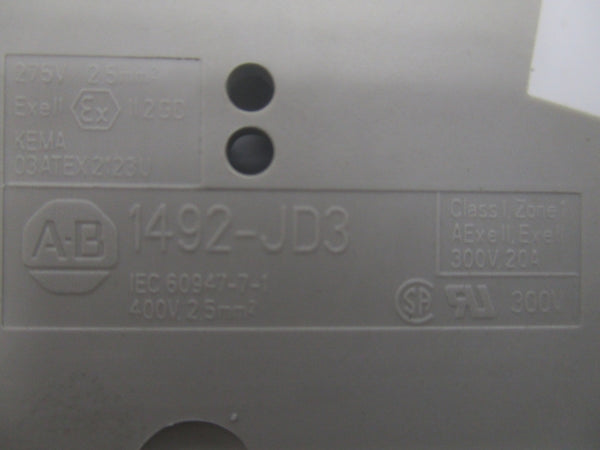 ALLEN BRADLEY 1492-JD3 300V 20A NSNP