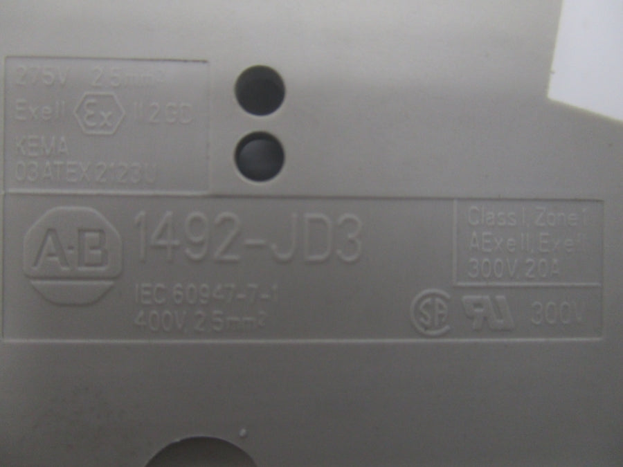 ALLEN BRADLEY 1492-JD3 300V 20A NSNP
