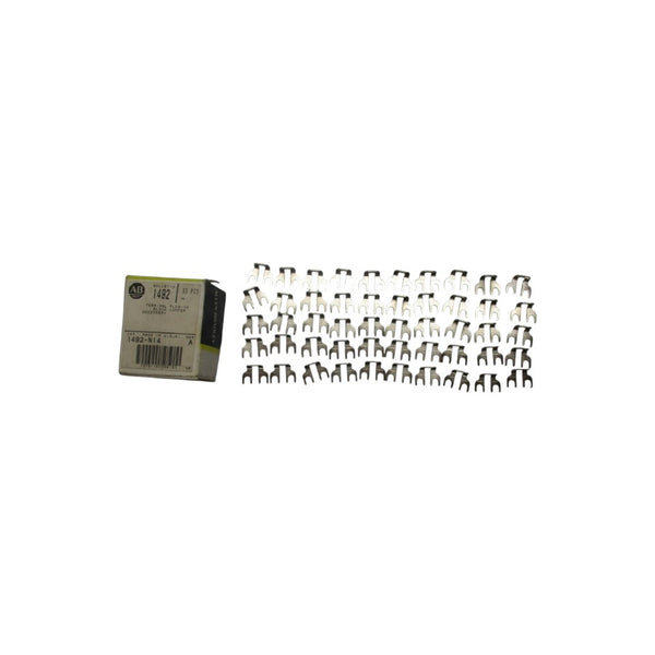 ALLEN BRADLEY 1492-N14 SER. A (PKG OF 50) (BK/YL) NSMP