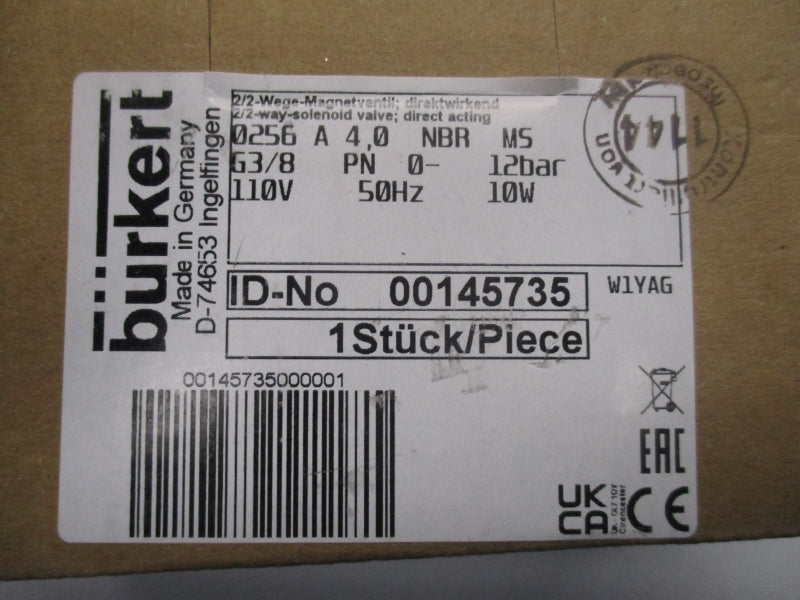 BURKERT 00145735 110V NSMP