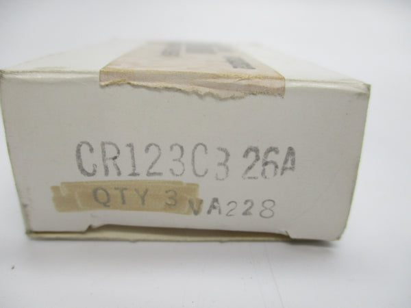 GENERAL ELECREIC CR123C326A (PKG OF 3) NSMP