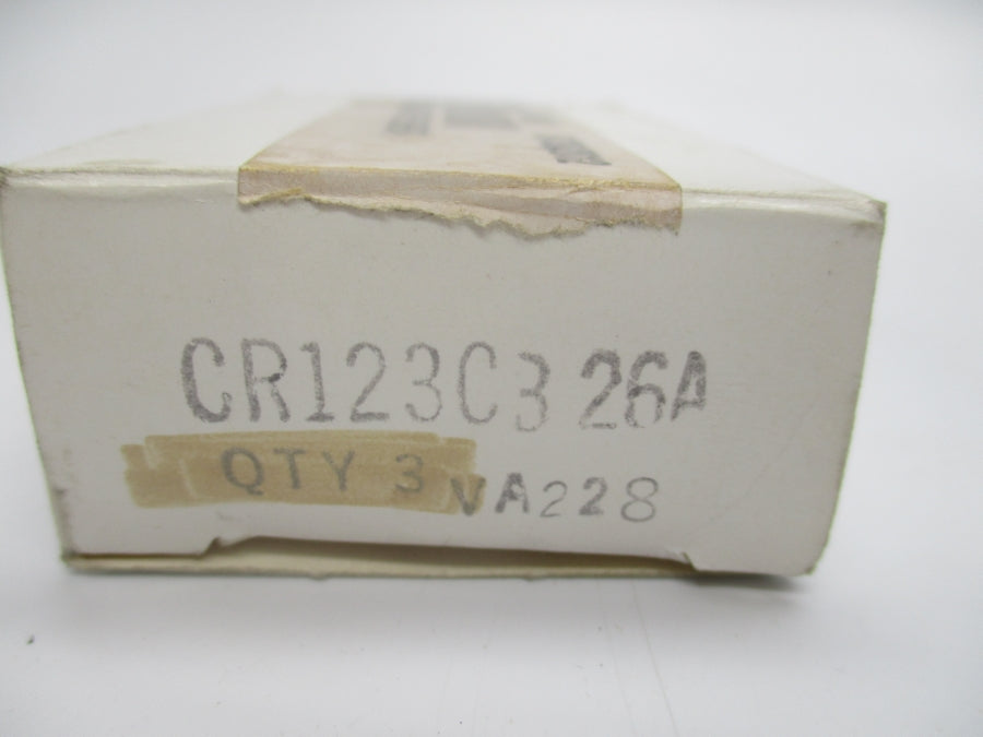 GENERAL ELECREIC CR123C326A (PKG OF 3) NSMP