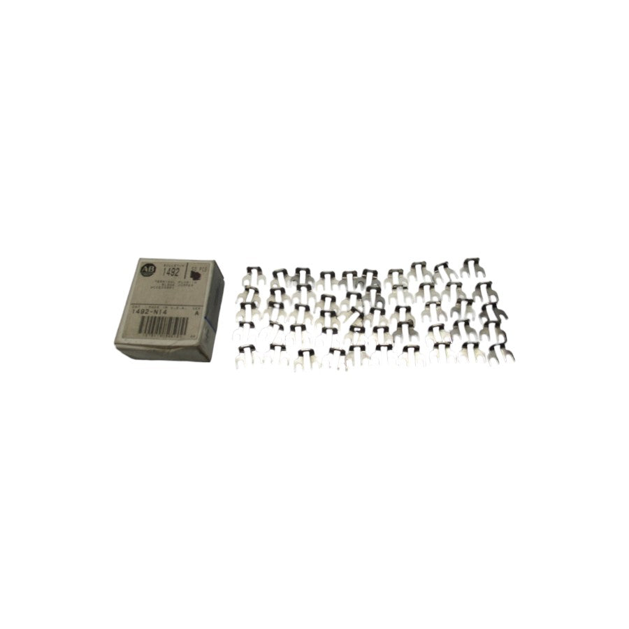 ALLEN BRADLEY 1492-N14 SER. A (PKG OF 50) (GY/BL) NSMP