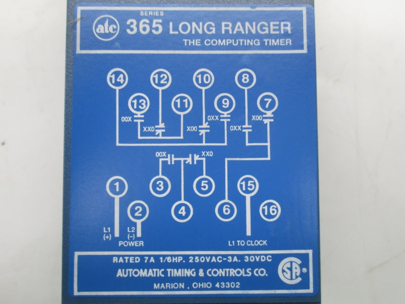 ATC 365A300Q30PX 120VAC NSNP