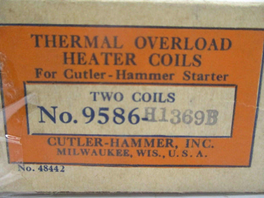 CUTLER HAMMER 9586-HI369B NSMP