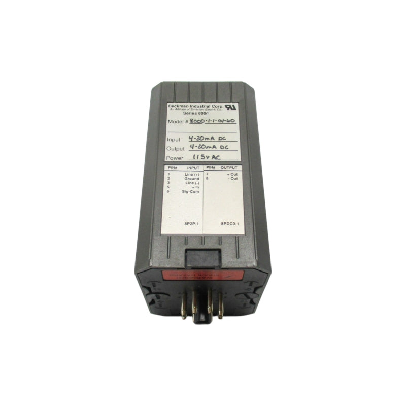 BECKMAN 8000-1-1-01-60 115VAC UNMP
