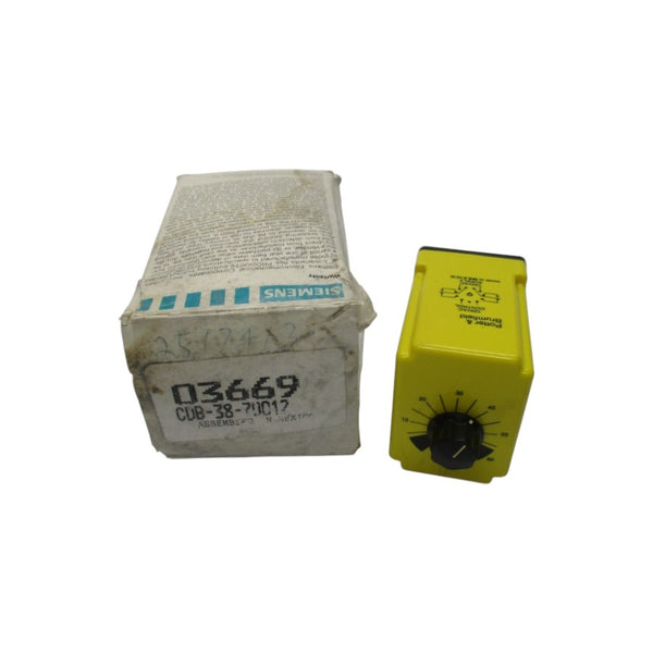 SIEMENS CDB-38-70012 240VAC 10A 0.6-60S NSMP