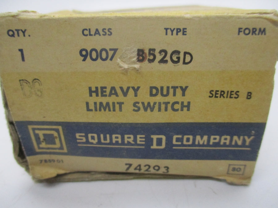 SQUARE D 9007B52GD SER. B 480-600VAC 10A (AS PICTURED) NSMP