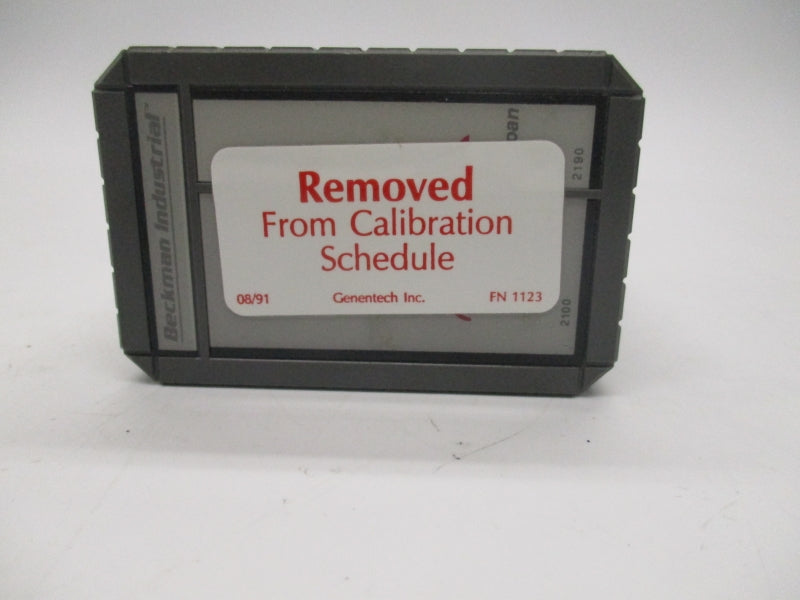 BECKMAN 8000-1-1-01-60 115VAC UNMP