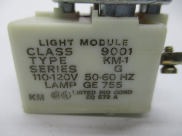 SQUARE D 9001KM-1 SER. G 110-120V (NO BULB) NSNP