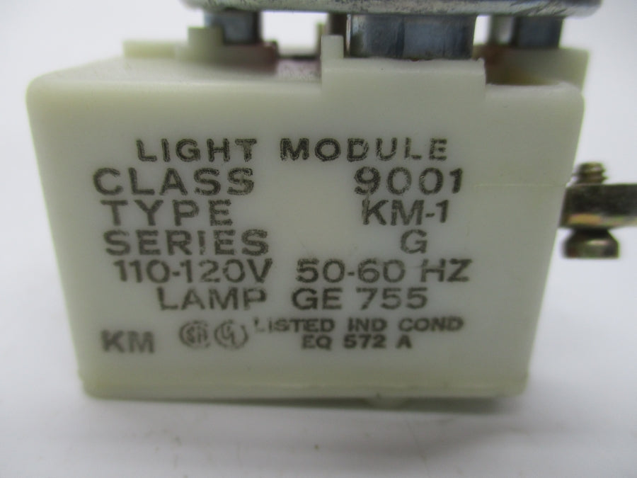 SQUARE D 9001KM-1 SER. G 110-120V (NO BULB) NSNP